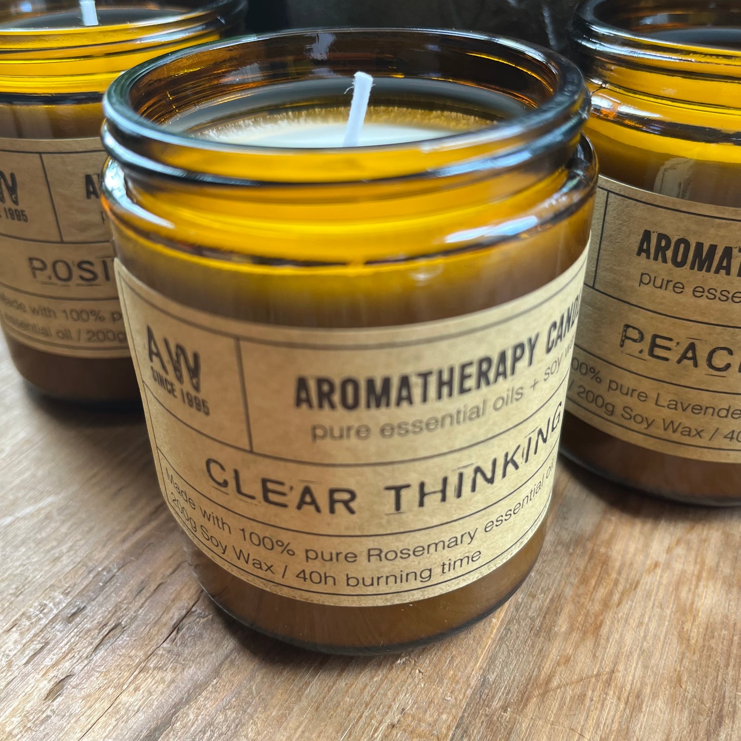 aromatherapy candle collection