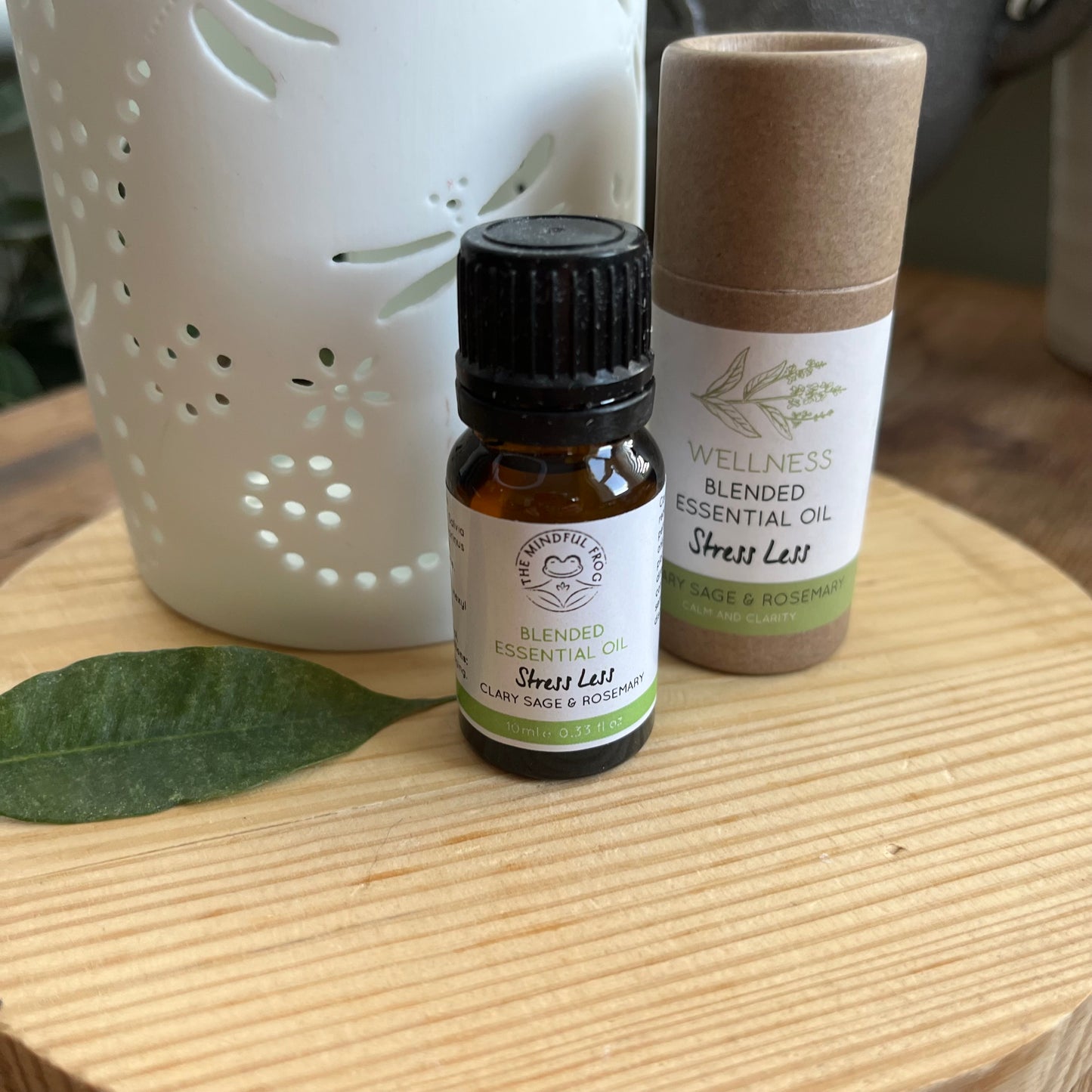 10mls bottle of essential oil blend for Stress relief
