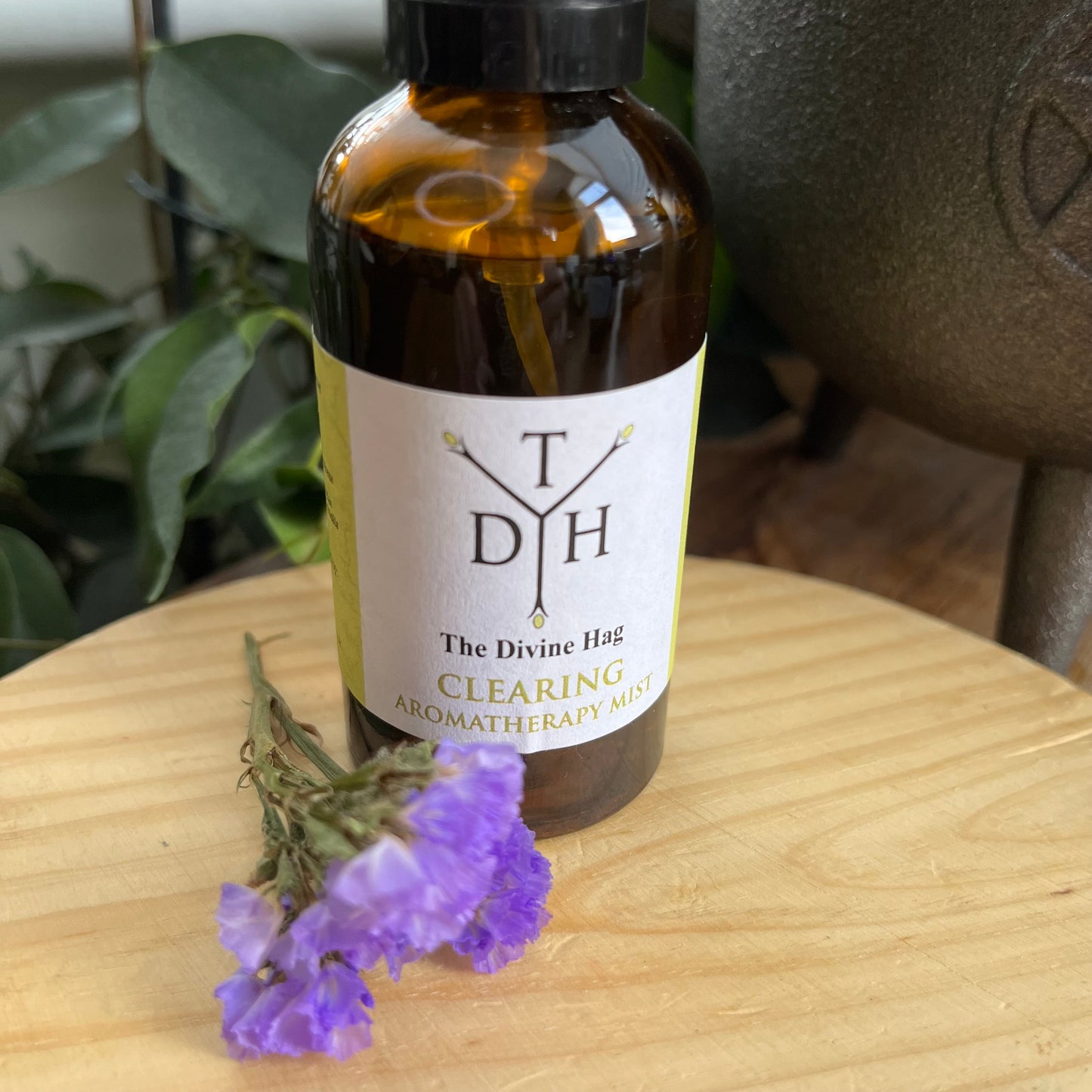 A Room Spray, created with a blend of essential oils for energy clearing , cleansing and energising
