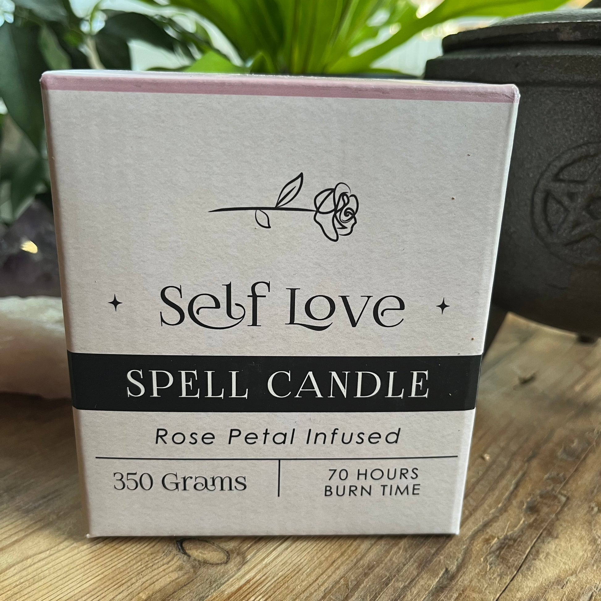 Presentation box for self love candle