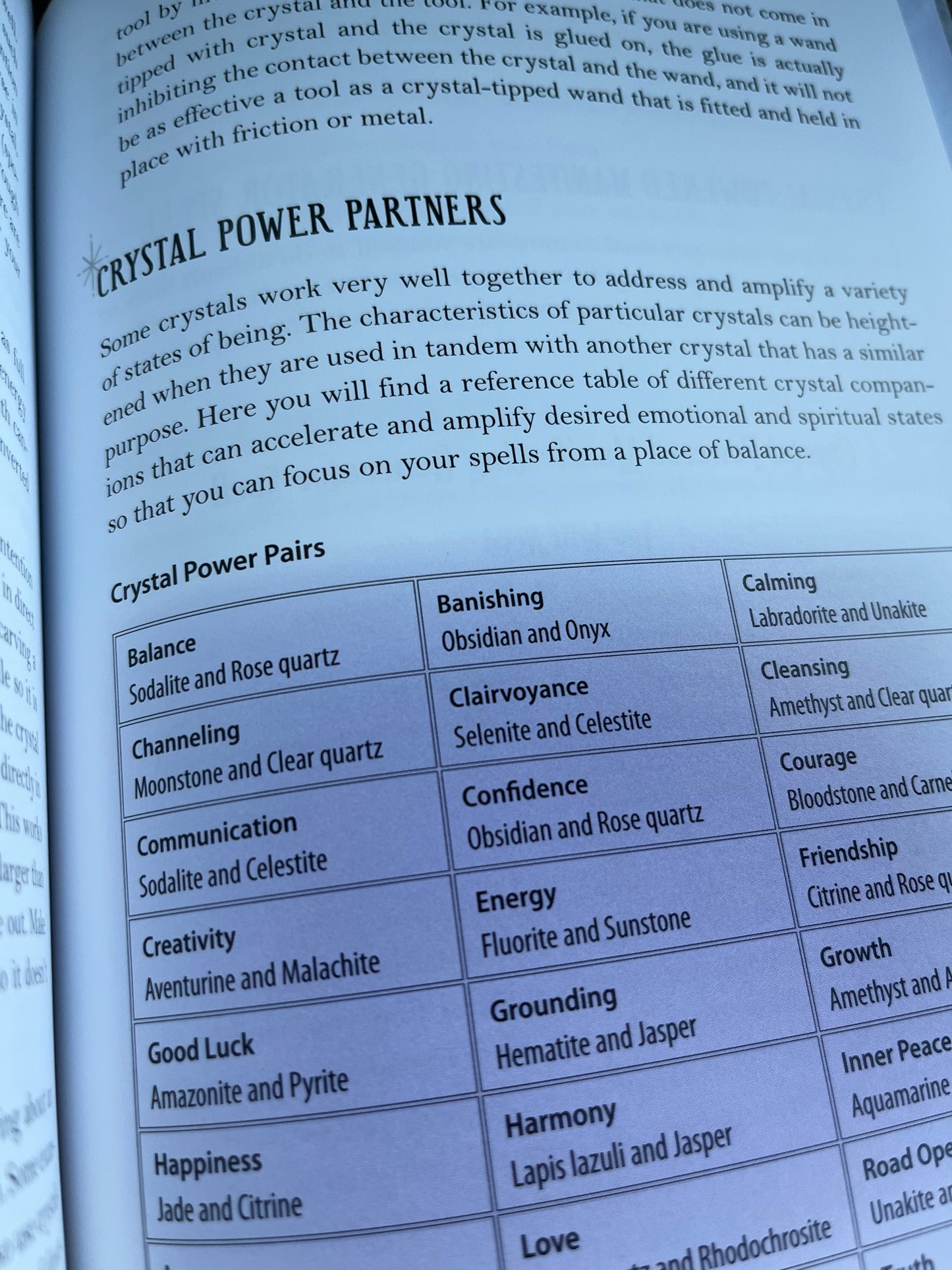 Peek inside The Modern Witchcraft Book of Crystal Magick