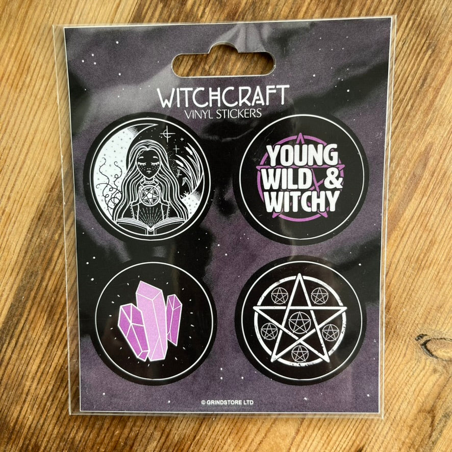 Witchcraft Vinyl Sticker set