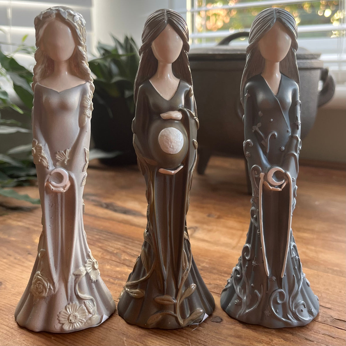 Aspects of Maiden, Mother and Crone 15cm - Nemesis Now