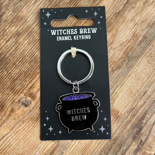 'Witches Brew' Cauldron Keyring