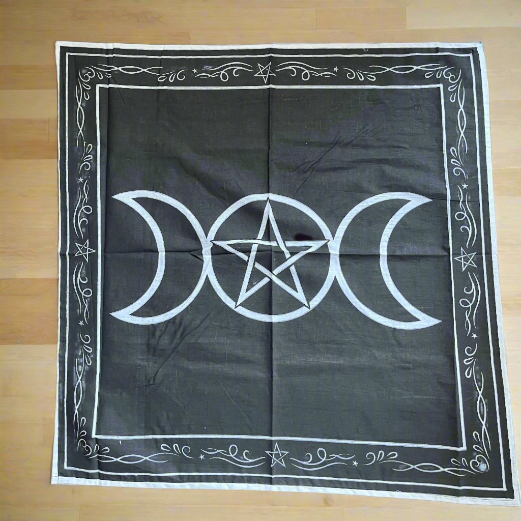 Triple Moon Altar Cloth