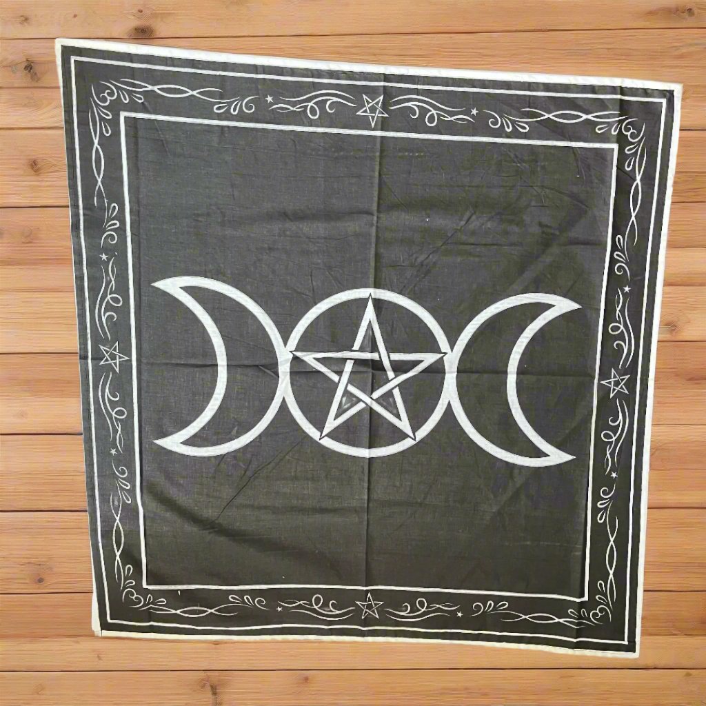 Triple Moon Altar Cloth