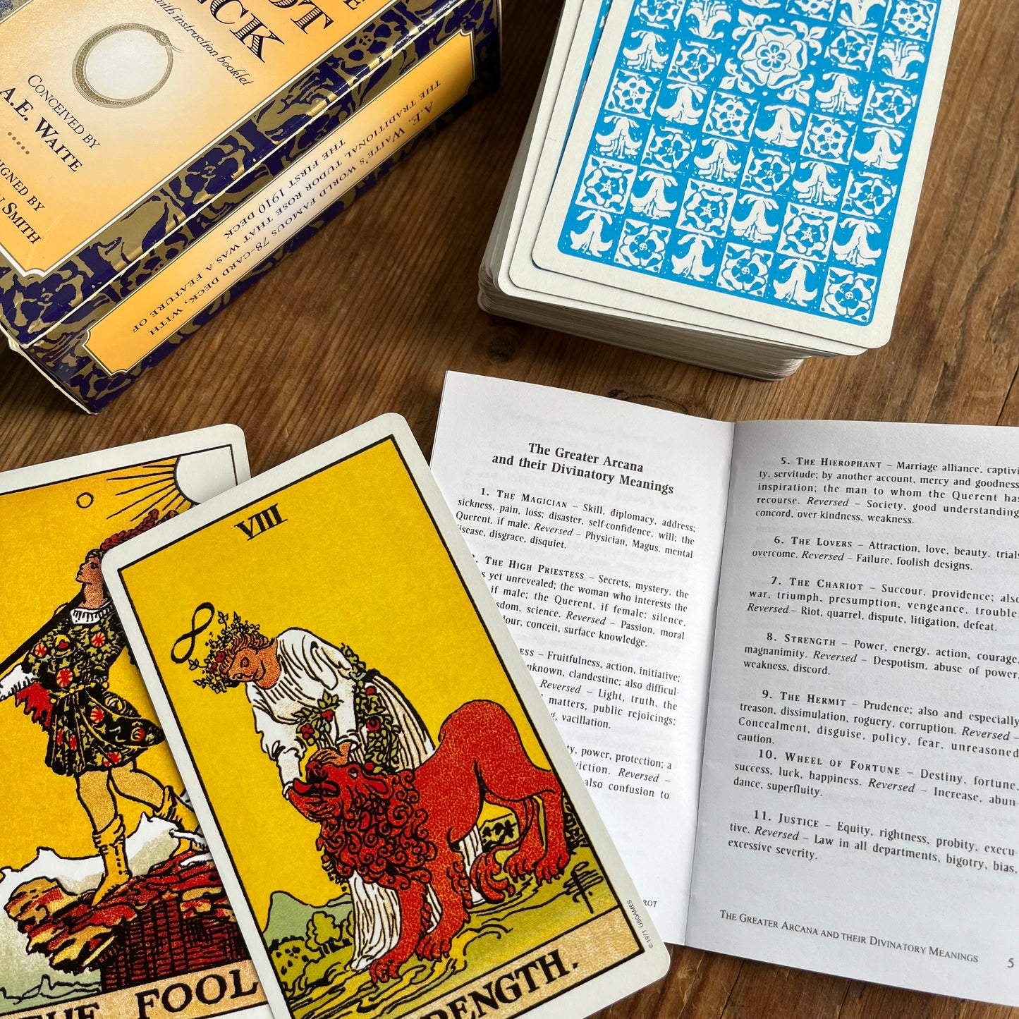 Original Rider Waite Smith Tarot Deck