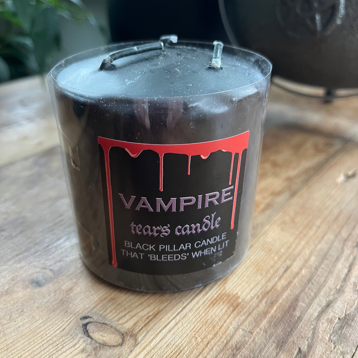 Vampire Tears Pillar Candle Small 7.5cm