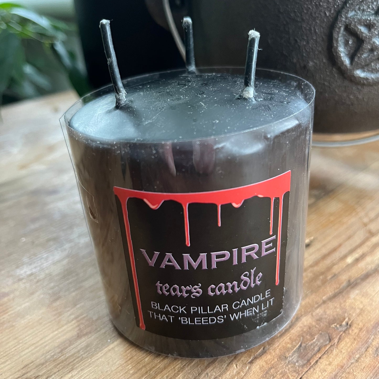 Vampire Tears Pillar Candle Small 7.5cm