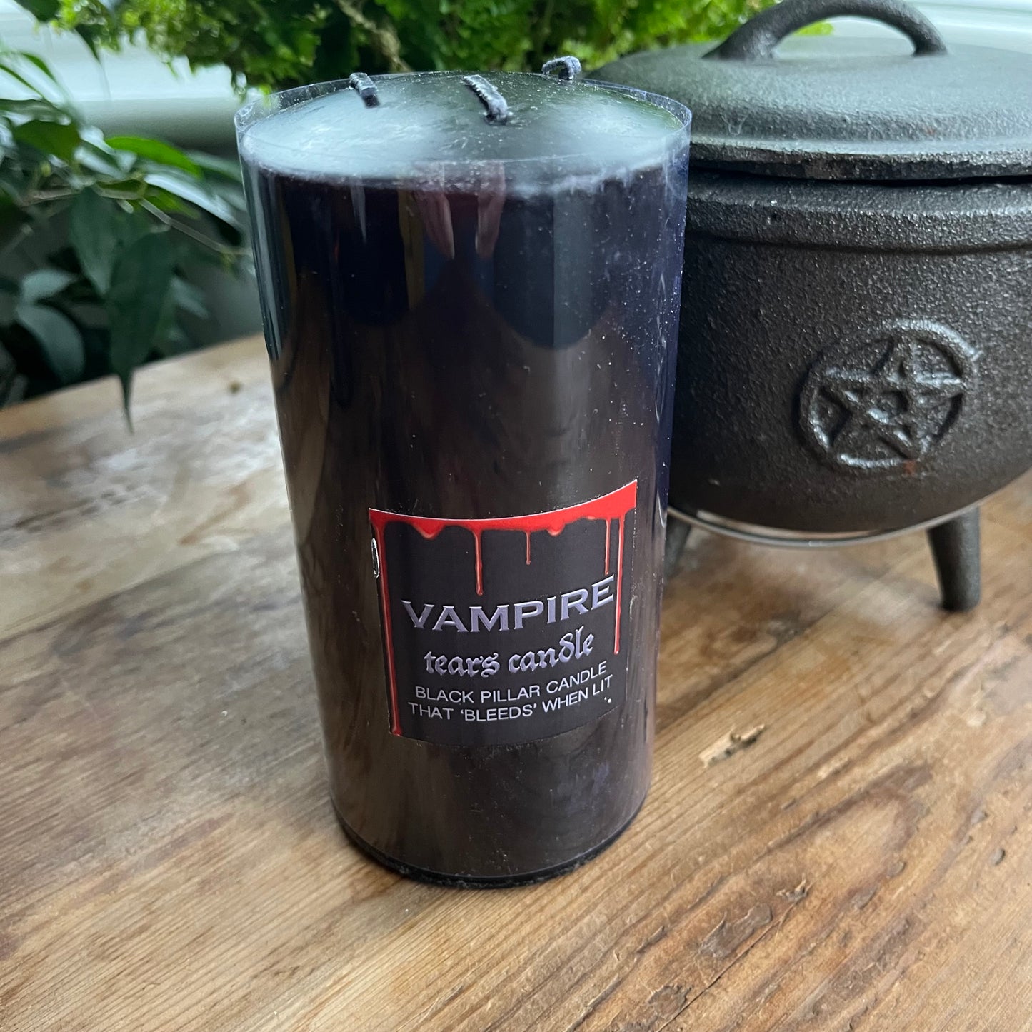 Vampire Tears Pillar Candle 15cm