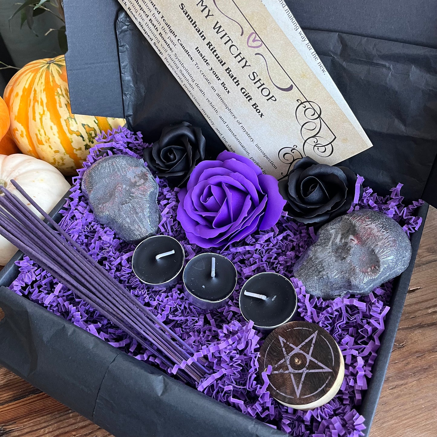 Samhain Ritual Bath Gift Box