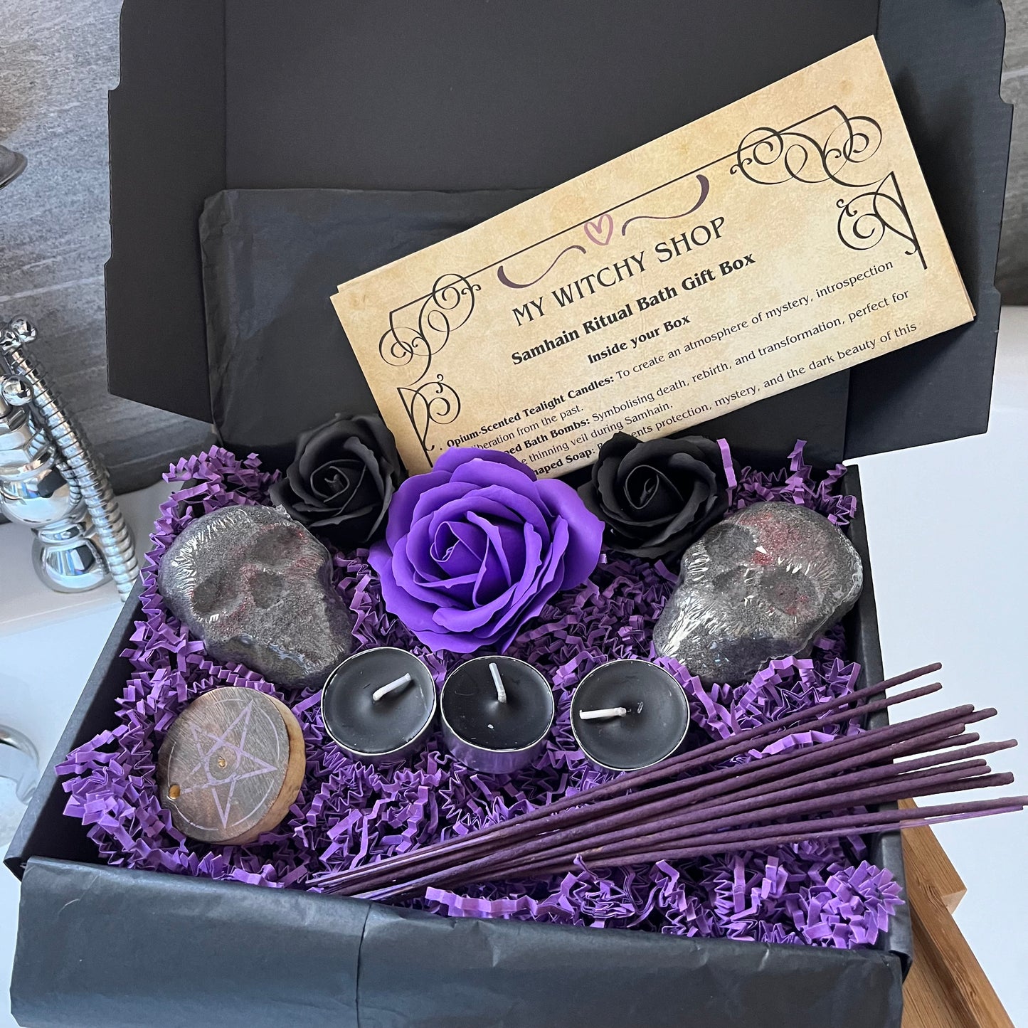 Samhain Ritual Bath Gift Box