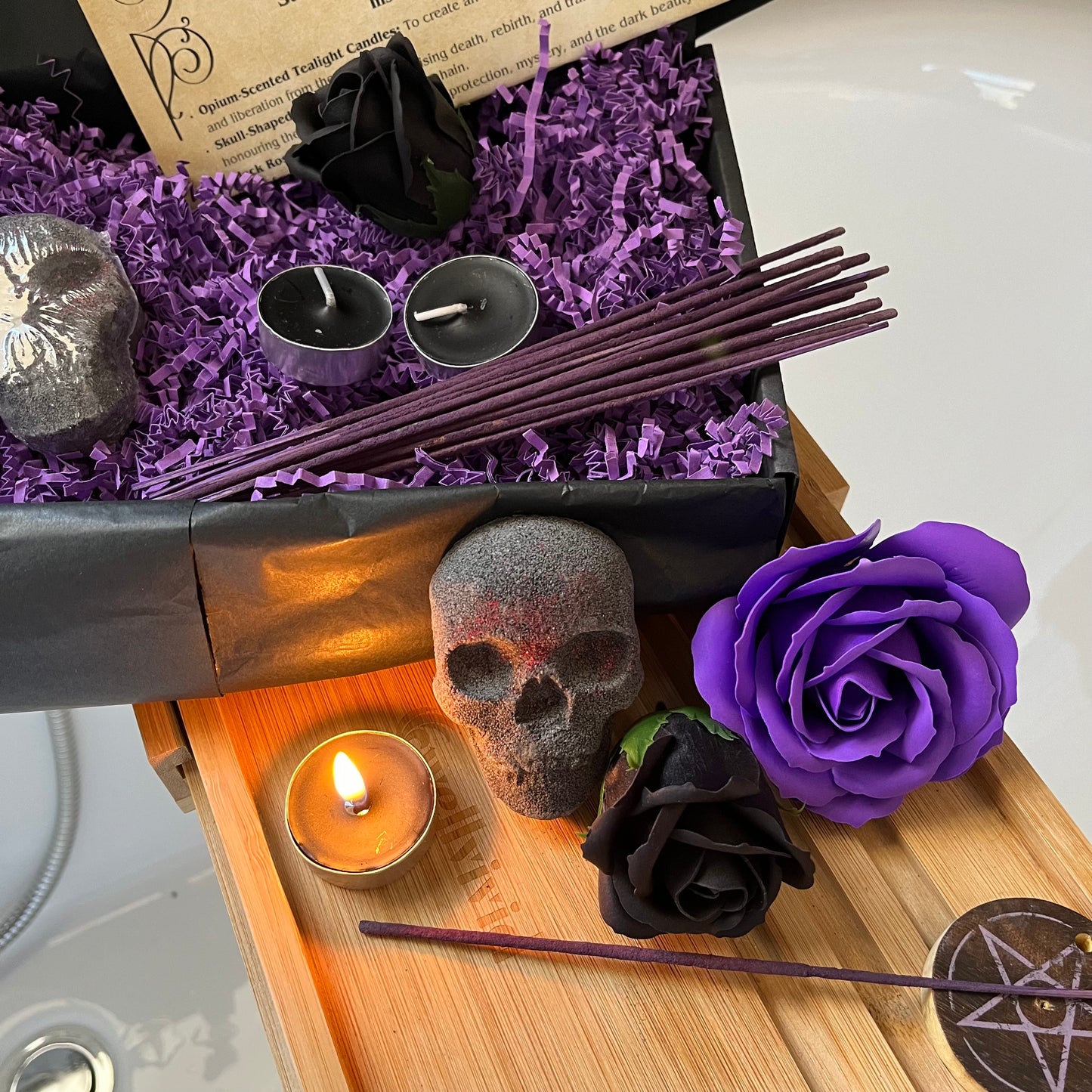 Samhain Ritual Bath Gift Box