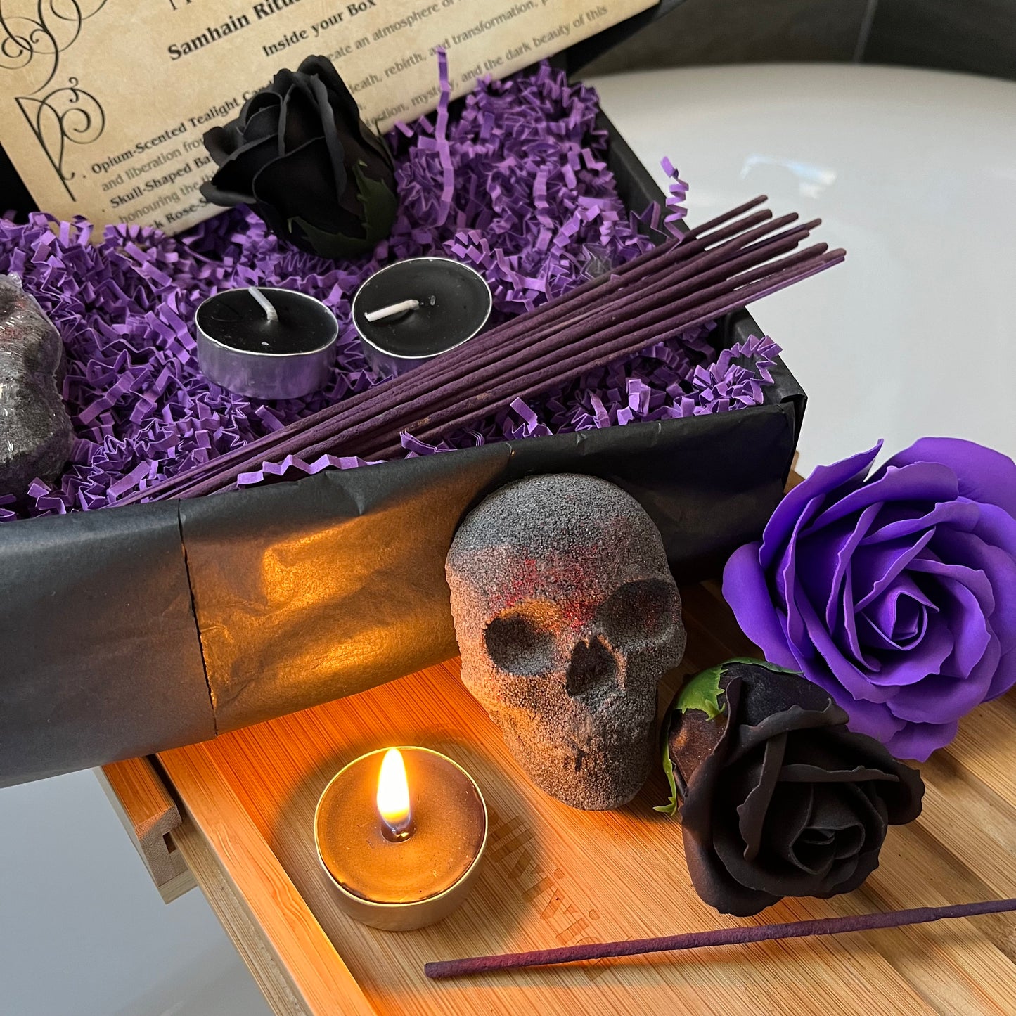 Samhain Ritual Bath Gift Box