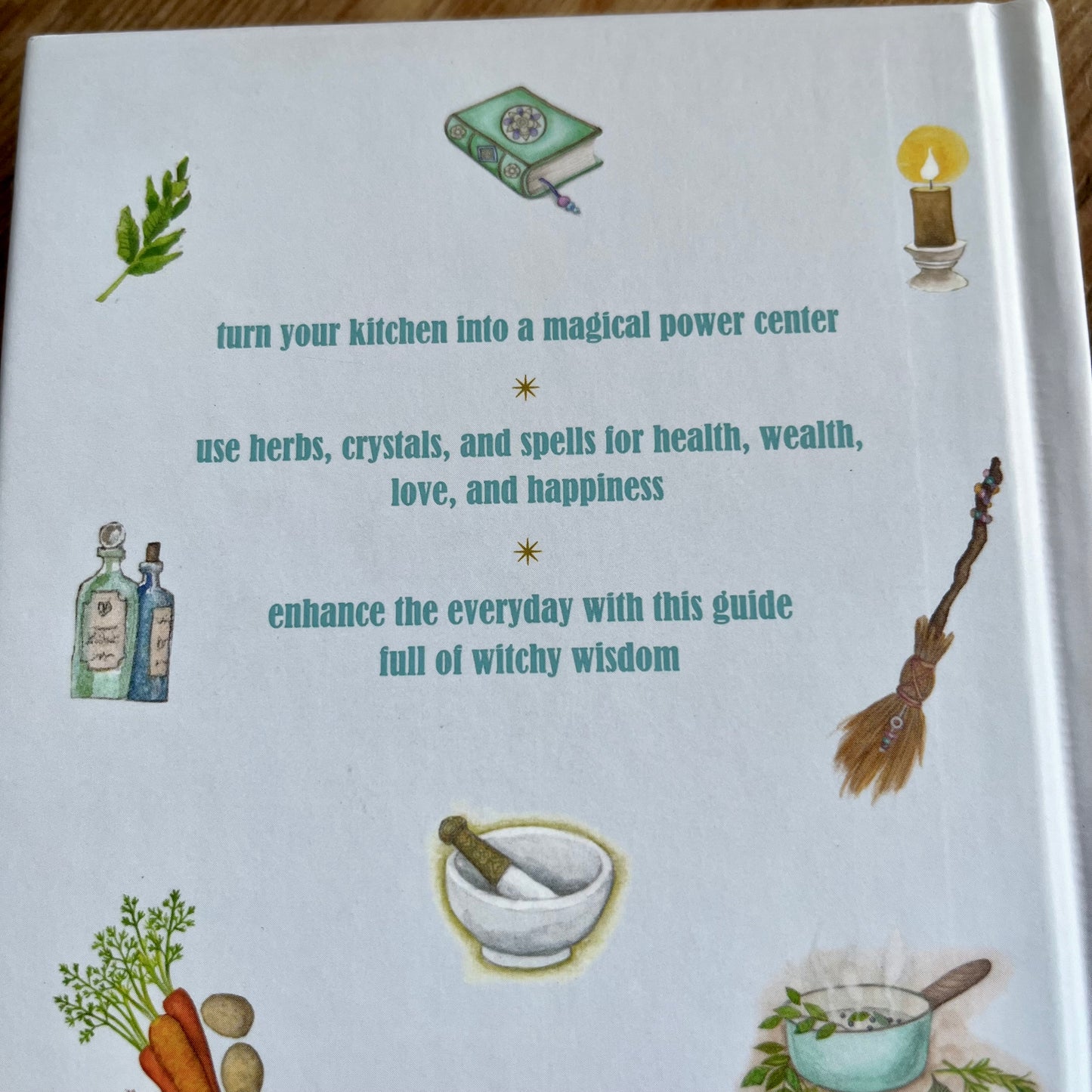 The Kitchen Witches Spell Book by Cerridwen Greenleaf