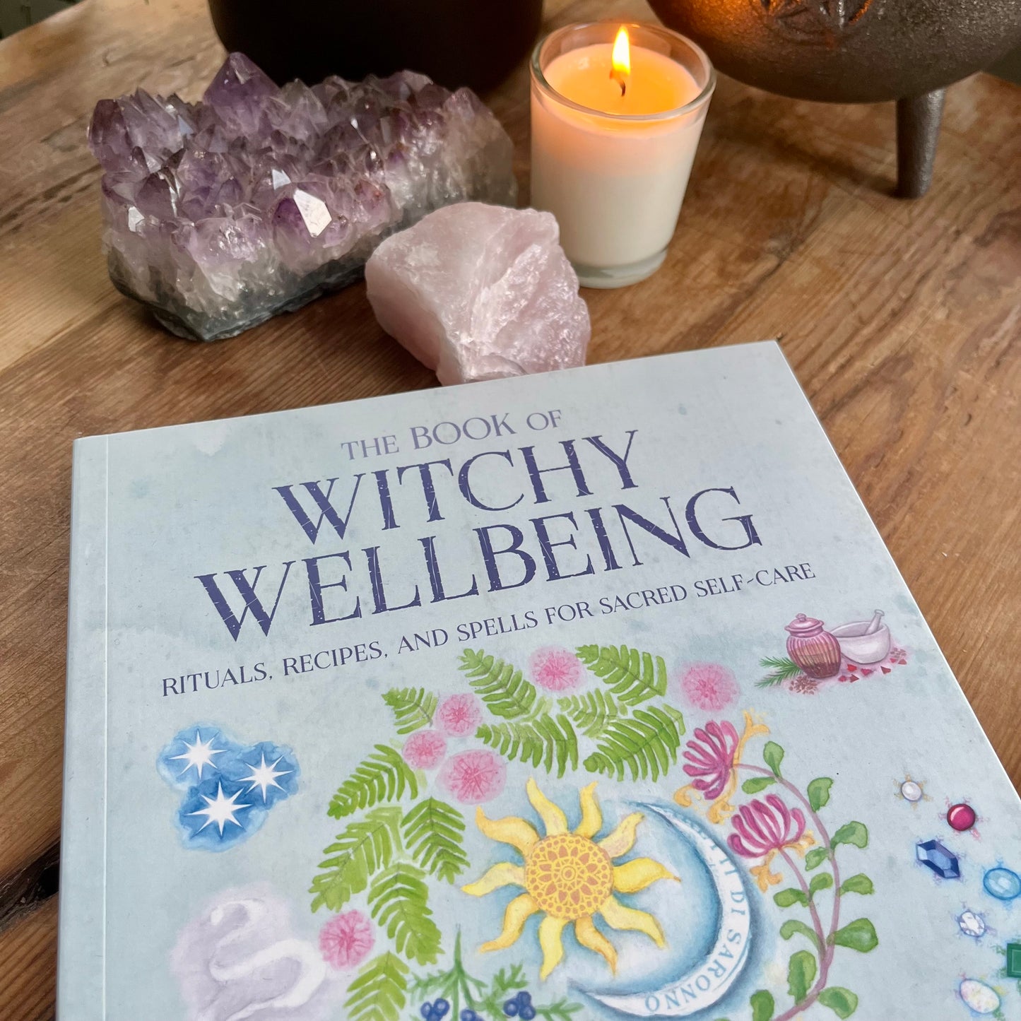 The Book of Witchy Wellbeing by Cerridwen Greenleaf