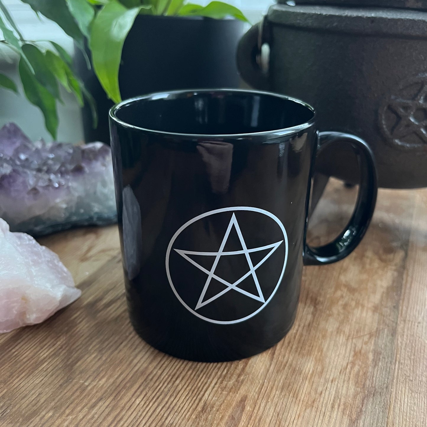 Black Pentagram Mug