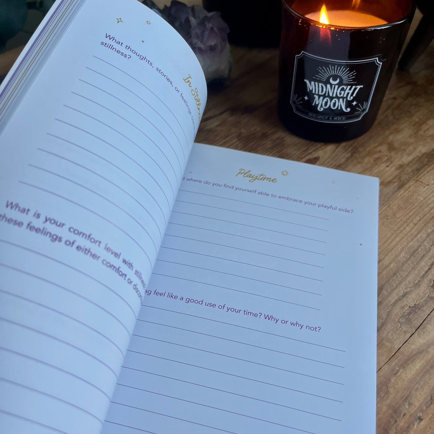 Peek inside sacred rest and retreat journal 