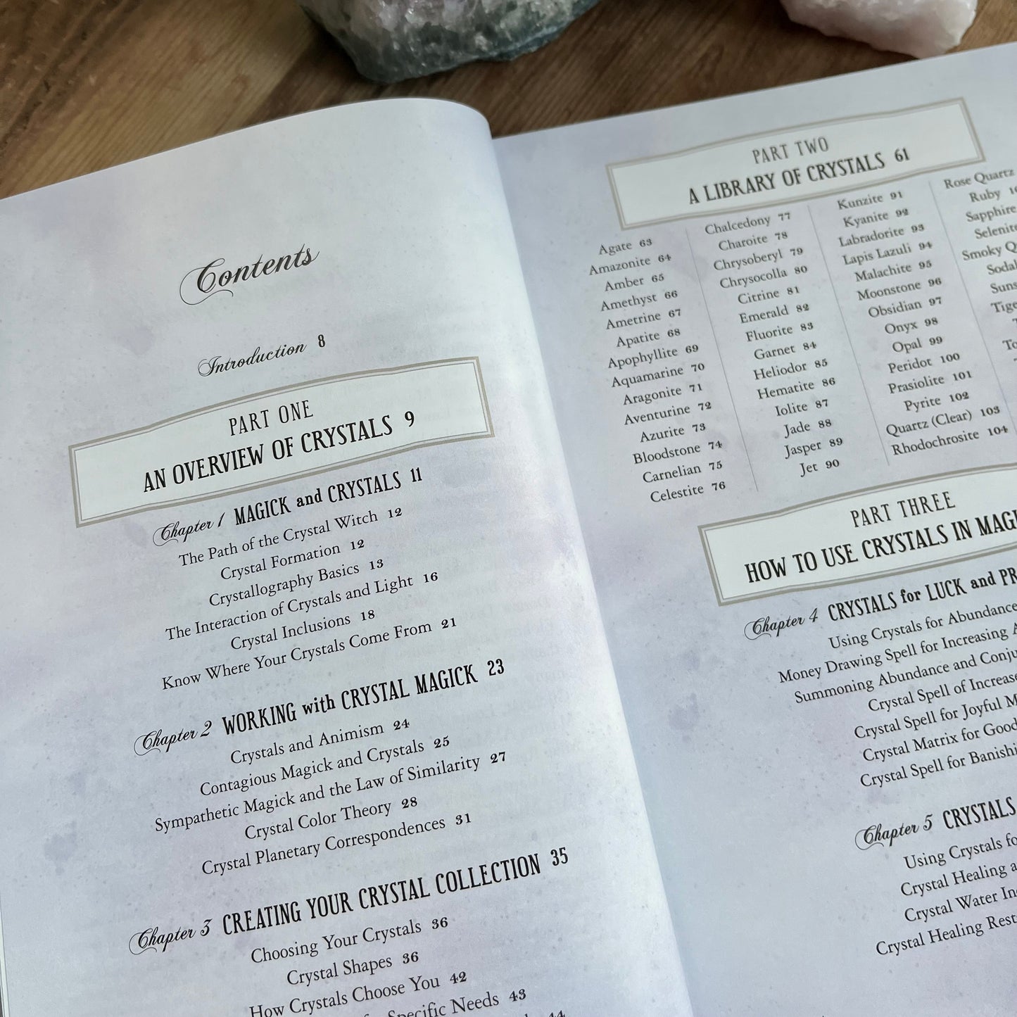 Peek inside The Modern Witchcraft Book of Crystal Magick