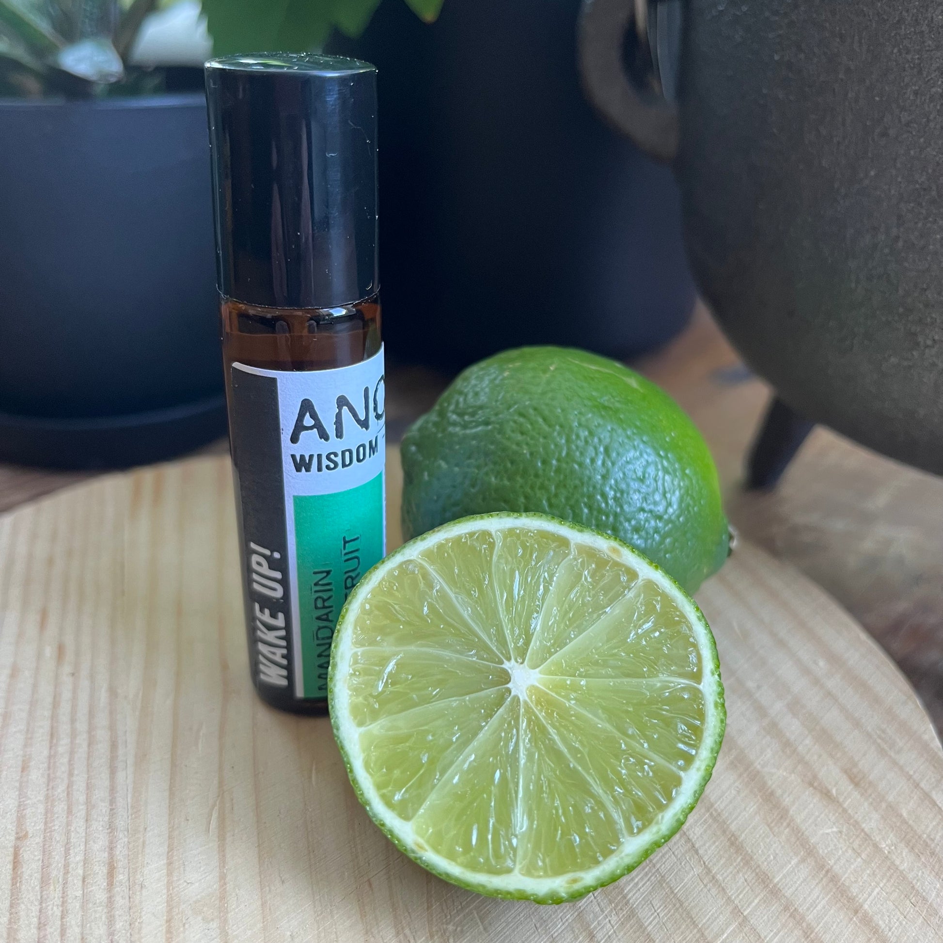 Glass essential oil roller ball to awaken your senses 