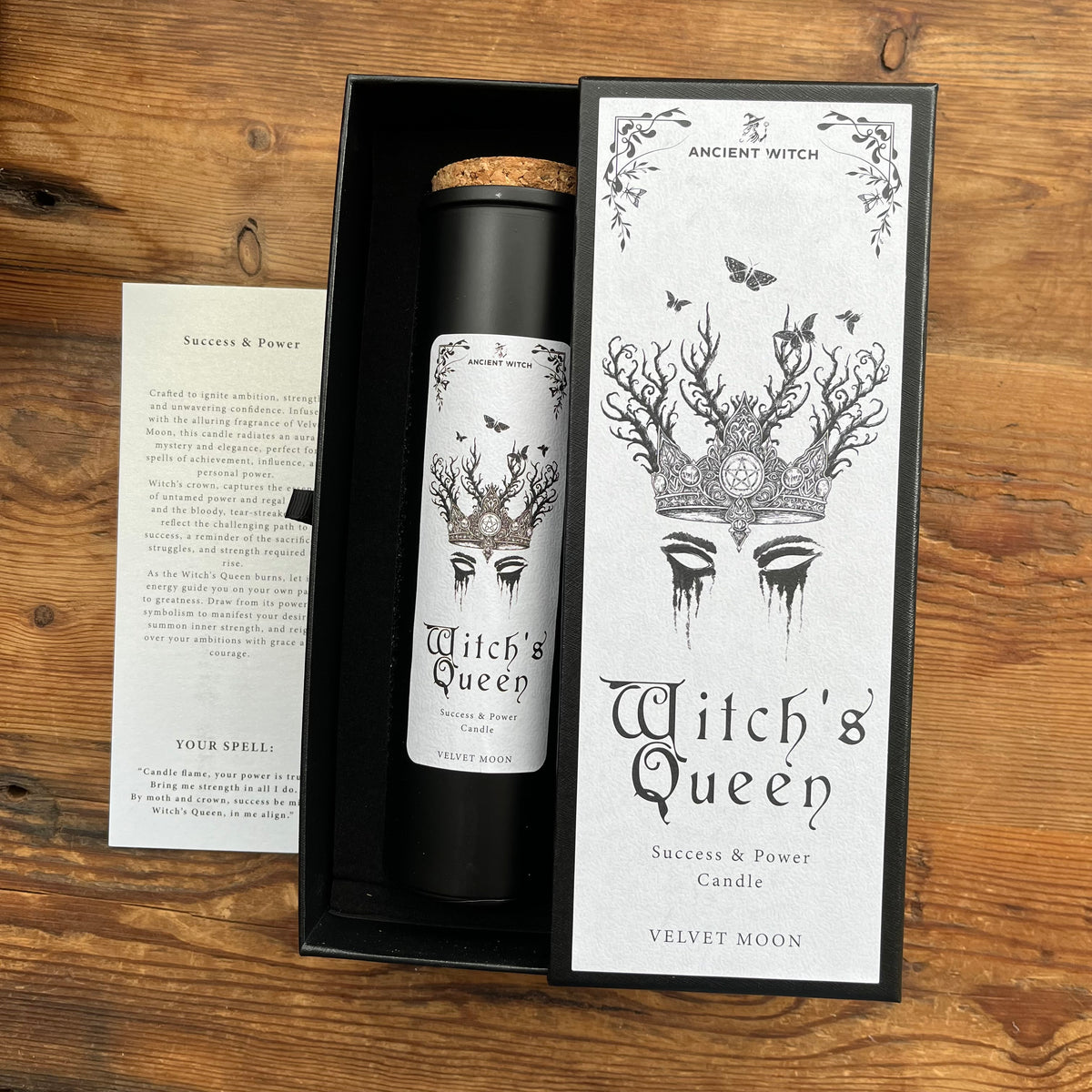 Ancient Witch Witches’ Queen Candle – Power & Success