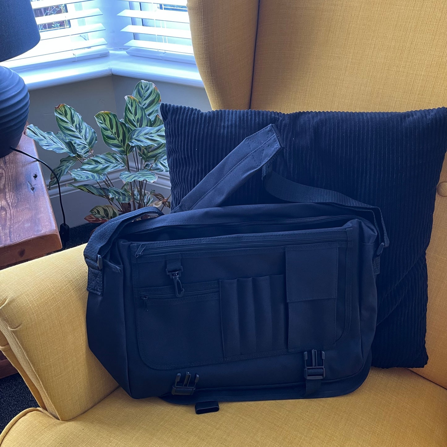 My Bag of Magic Tricks Black Messenger Bag