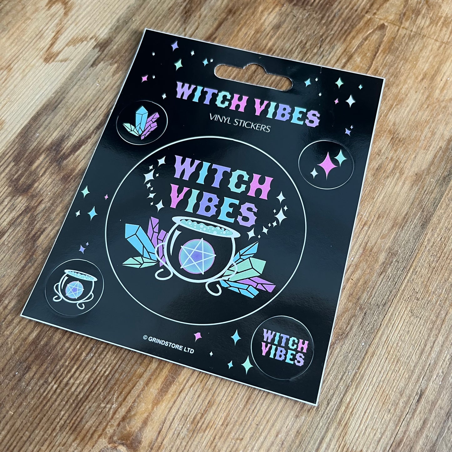 Witch Vibes Vinyl Sticker Set